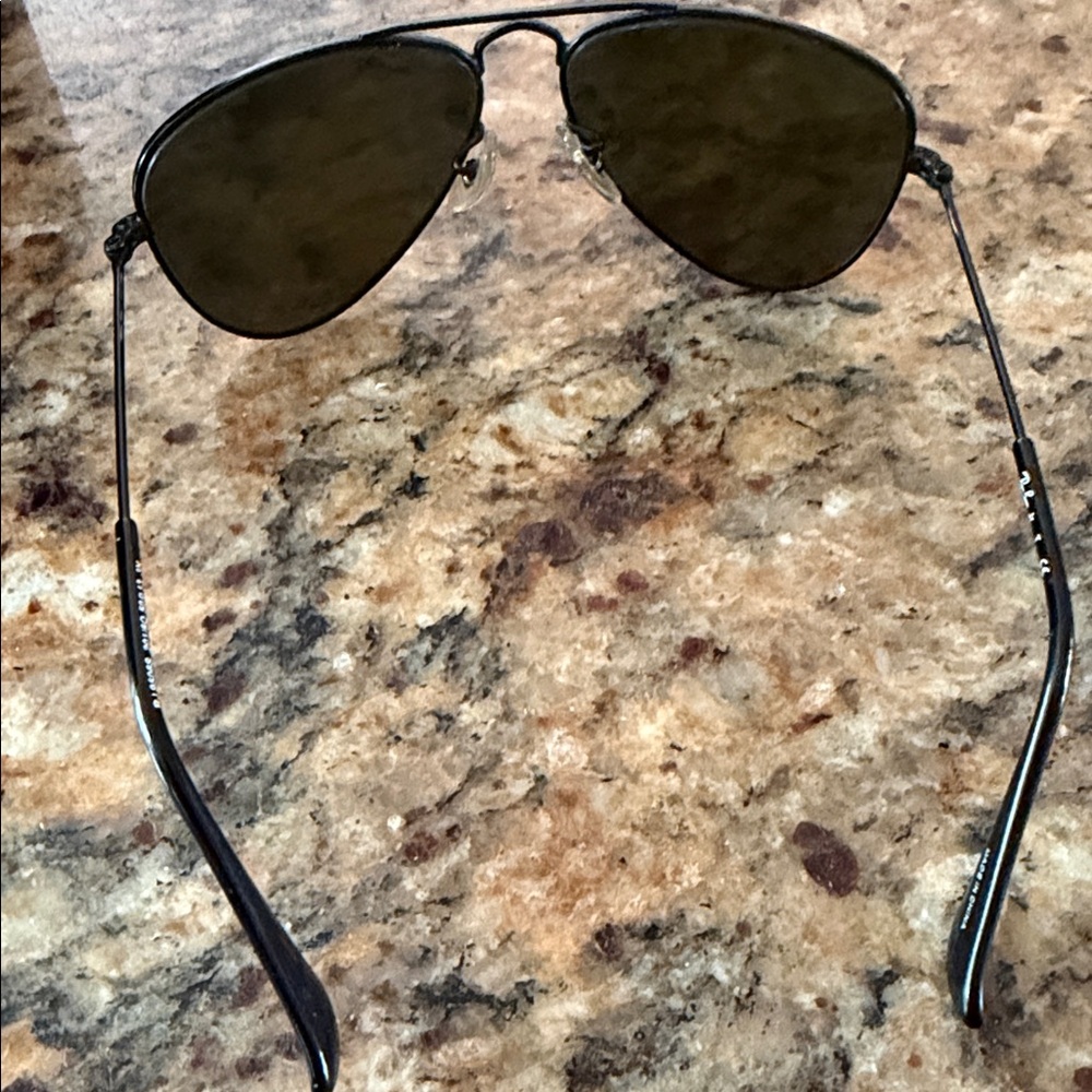 Ray-Ban Junior Kids’ Rj9506s Aviator Sunglasses Black Mirrored Red Orange Lenses - Picture 3 of 6